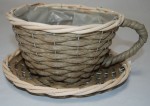 Tea Cup Planter Basket